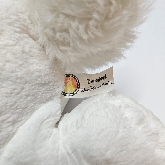 Disney Parks Aristocats Marie Plush White Kitty Cat Pink Bow Stuffed Animal - Picture 8 of 10